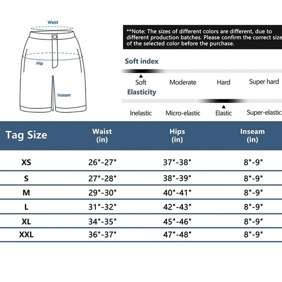 New Little Donkey Andy Women’s Waterproof, UV Protection, Stretch shorts - Large - Picture 3 of 10